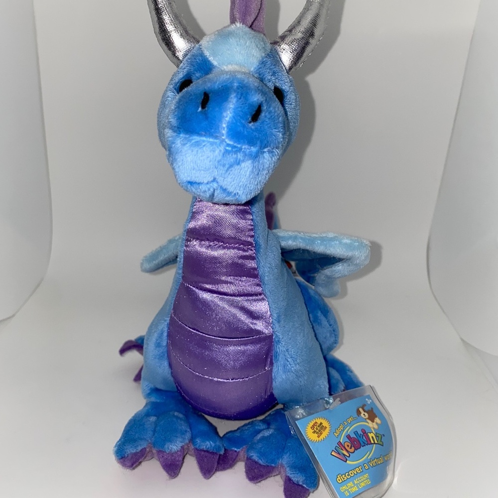 Webkinz Twilight Dragon HM489 New With Code